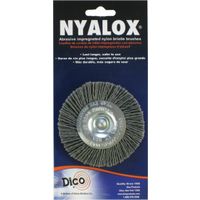 8184350 - 3"GRY CRS NYALOX MOUNTED WHEEL