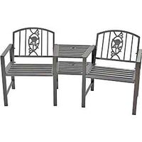 Jack & Jill Steel Bench