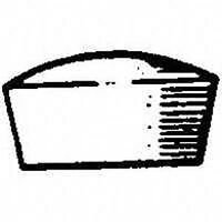 1/4" Round Head Plug      