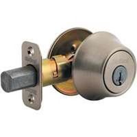8196271 - 1-CYL DEADBOLT SMT STN NCKL BX