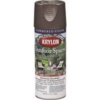 Outdoor Spaces Spray Paint, 12 oz Brown