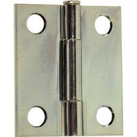 Square Corner Utility Hinge, 3in. x 2in. Zinc