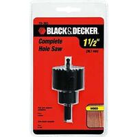 hole saw with mandrel, 1 1/2in.