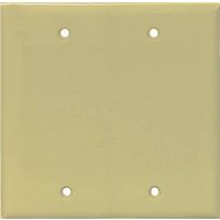 8232027 - 2G BLANK BOX MOUNT PLATE-IVORY