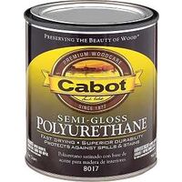 Cabot Oil Based Polyurethane, 1 Qt Semi-Gloss