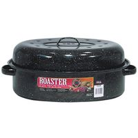 8242075 - 15 LBS OVAL ROASTER W/COVER
