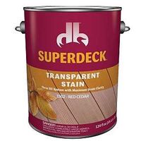transparent stain, red cedar 1 gal