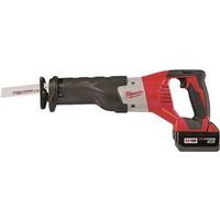 sawzall cordless reciprocating saw with 2 batteries, 18v