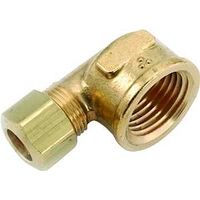 1/4in. compression x 3/8in. fip brass elbow