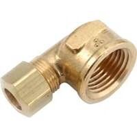 3/8" Compression x 1/2" Fip Brass Elbow