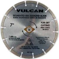 Diamond Segmented Rim Circular Saw Blade, 7in.