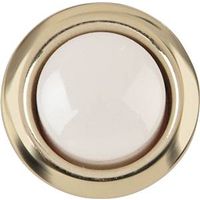 8332629 - GOLD RIM/WHT LIGHTED BUTTON