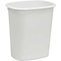 Wastebasket, 10 Qt White