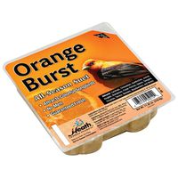 Heath Outdoor DD-14 All Season Orange Burst Suet Cake