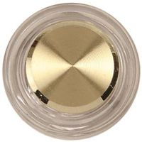 8355109-BRASS/LIGHTED RIM BUTTON