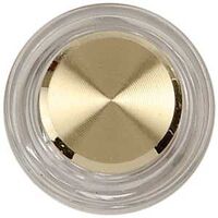 Lighted Rim Doorbell Button, Brass