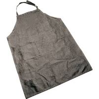 cotton apron, black