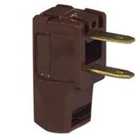 two wire super plug, brown