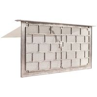 Gaf LW1L Grill Foundation Vent with 1 3/8 in lintel and Damper