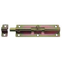 Lock Barrel Bolt, 6in. Satin Brass