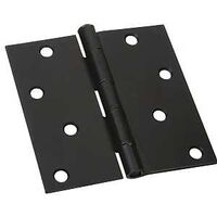 Mortise Square Hinge, 4" x 4" Satin Bronze