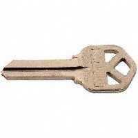 8381055 - NICKEL-PLATED KEYBLANK KW1