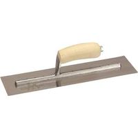 curved handle trowel finish, 12in. x 3in.