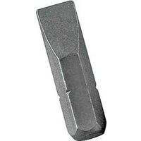 Slotted Screwdriver Bit, #3-4 x 1"