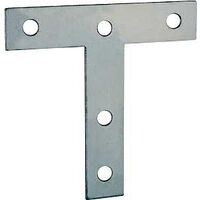T-Plate, 3in. x 3in. Zinc Plated