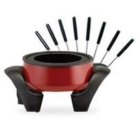 Fondu Pot, 3 Qt Red