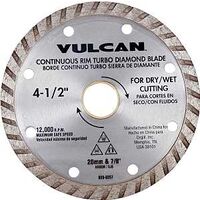 Diamond Turbo Continuous Rim Circular Saw Blade, 4 1/2in.