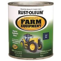 rust-oleum farm equipment paint, 1 qt ford blue