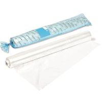 Clear Plastic Drop Cloth - 10x25ft - Wholesale Poly Sheeting