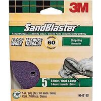 Five Hole Sanding Disc 60 Grit, 5in. 10 Pk