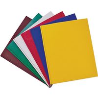 two pocket portfolio with tangs