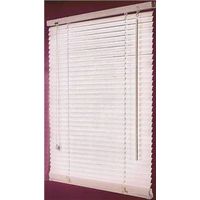 8421208-27"WX64"H FAUX WOOD BLINDS WHT