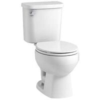 Windham Round Toilet Bowl, White