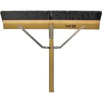 horsehair contractor broom, 18in.