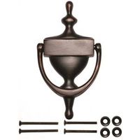 door knocker, 7in. venetian bronze