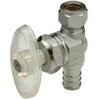 straight stop valve, 1/2in. x 1/2in.