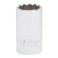 8444184 - 1/2DR STD SOCKET 16MM 12PT