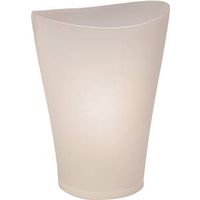 8457525 - 9QT CLEAR VANITY WASTEBASKET