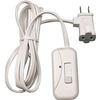 plug in slide dimmer, white