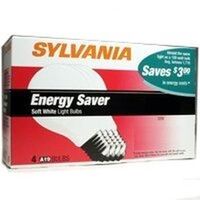 Soft White Energy Saver Bulb, 52 Watt 