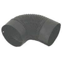 blue corrugated elbows    