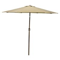 8489338 - 9FT ALUM CRANK UMBRELLA TAUPE