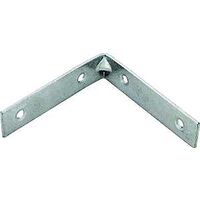 Corner Brace Zinc Plated, 8" 4 Pc