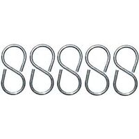 Steel 8 Hooks Zinc, 2 1/8in.