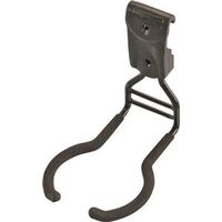 power tool track system storage hook, black