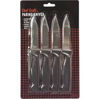 8513772 - PARING KNIVES 4PC WHT HNDL